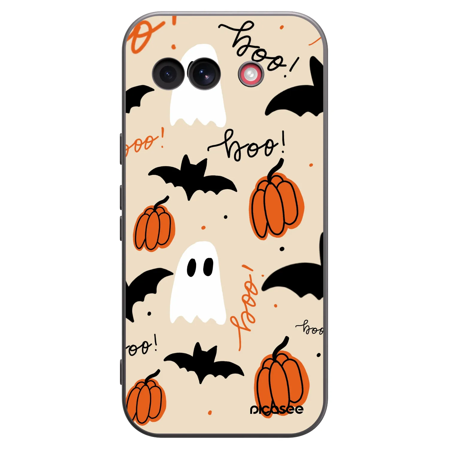 Picasee fekete szilikon tok az alábbi mobiltelefonokra Google Pixel 10a - Halloween 26