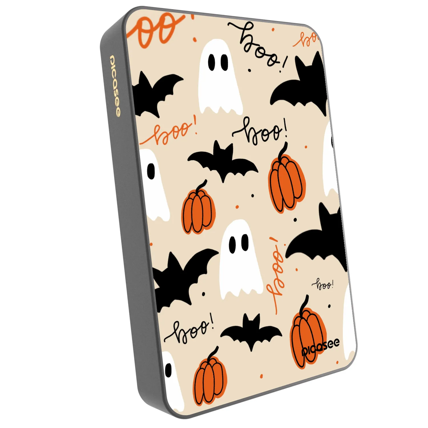 Picasee Powerbank MagSafe 10 000 mAh Szürke - Halloween 26