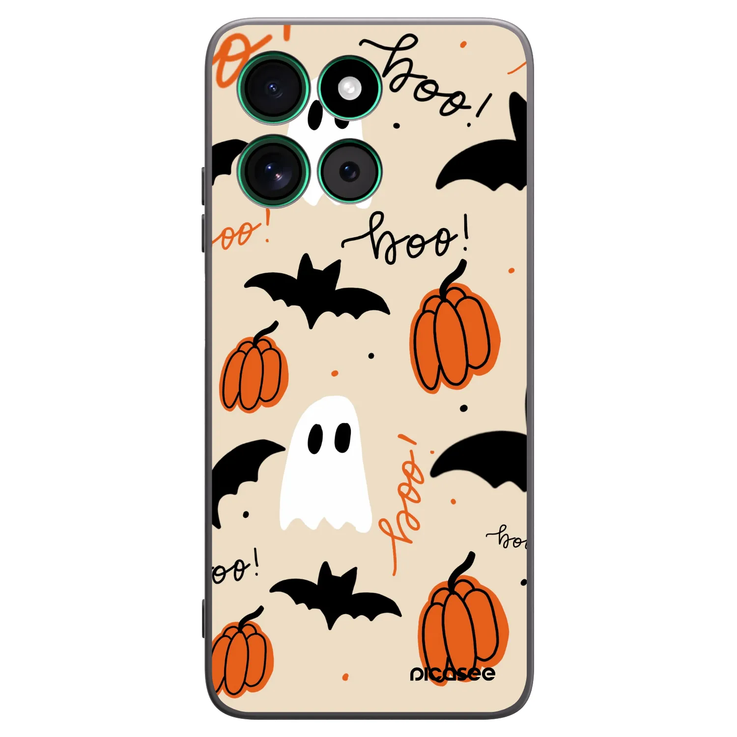 Picasee fekete szilikon tok az alábbi mobiltelefonokra Motorola Moto G57 Power - Halloween 26