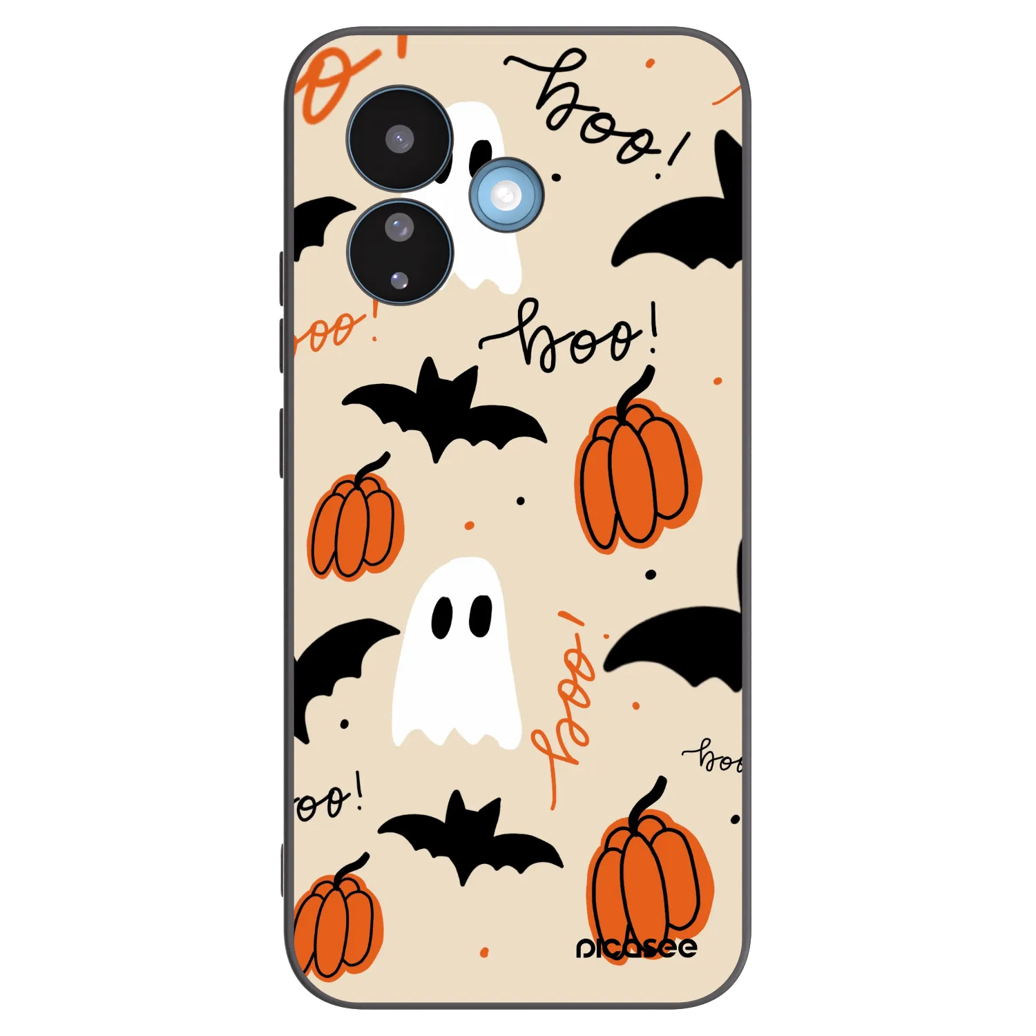 Picasee fekete szilikon tok az alábbi mobiltelefonokra Xiaomi Redmi Note 17 Pro 5G - Halloween 26
