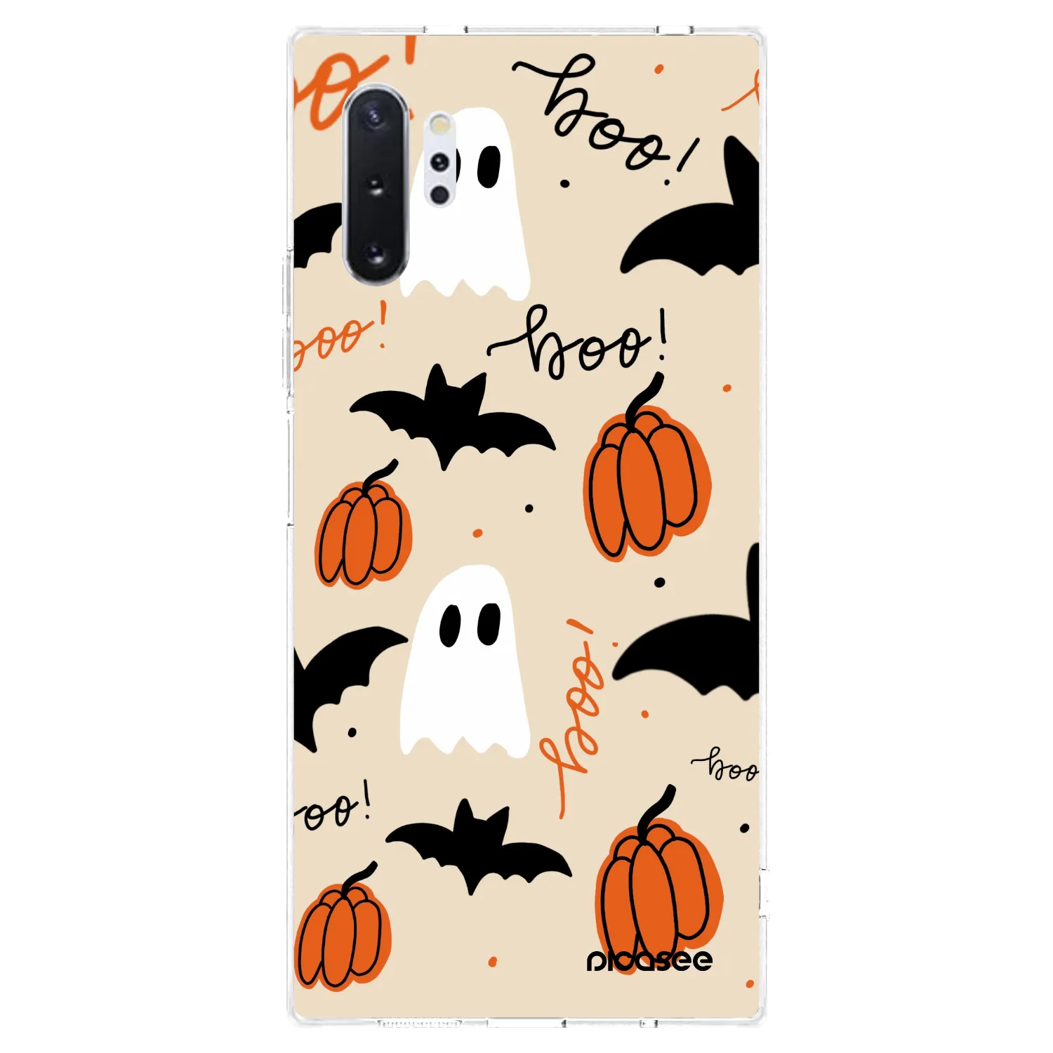 Picasee átlátszó szilikon tok az alábbi mobiltelefonokra Samsung Galaxy Note 10+ N975F - Halloween 26