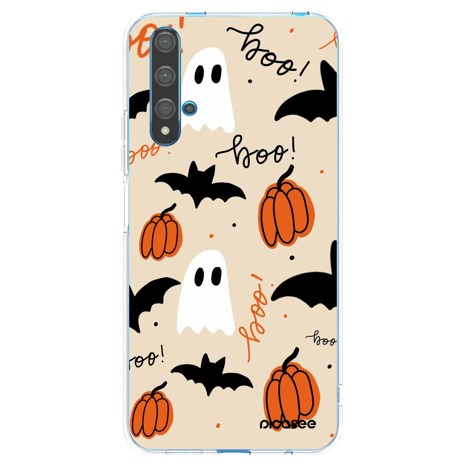 Picasee átlátszó szilikon tok az alábbi mobiltelefonokra Huawei Nova 5T - Halloween 26