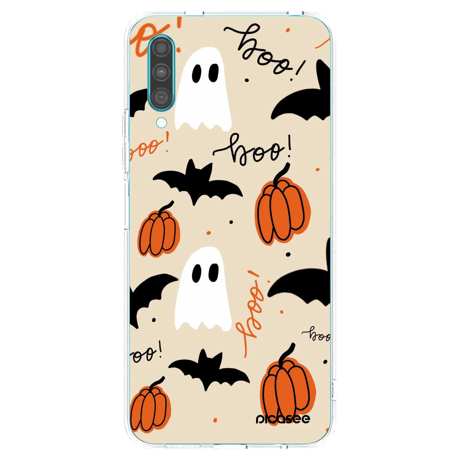 Picasee átlátszó szilikon tok az alábbi mobiltelefonokra Samsung Galaxy A30s A307F - Halloween 26