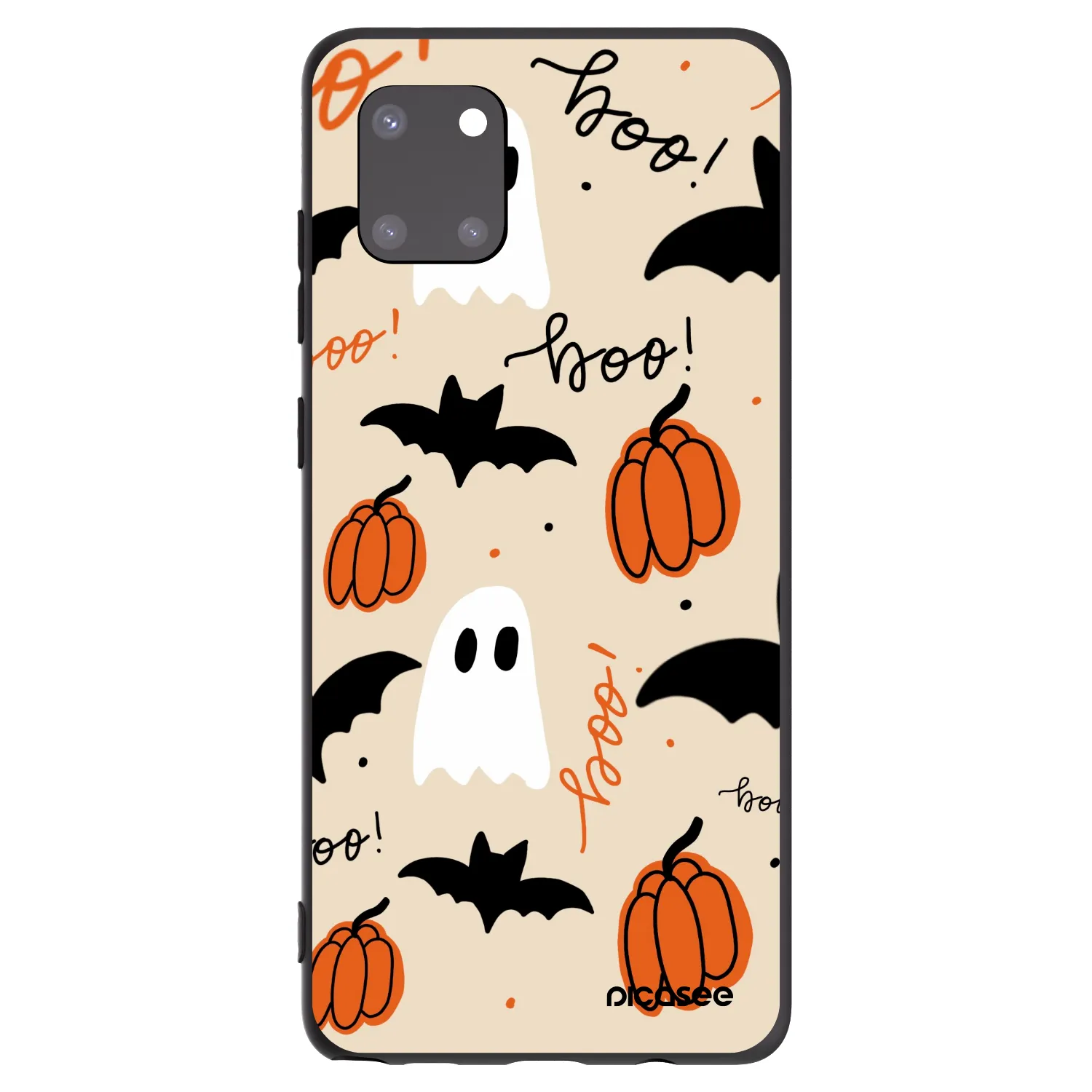 Picasee fekete szilikon tok az alábbi mobiltelefonokra Samsung Galaxy Note 10 Lite N770F - Halloween 26