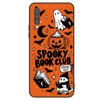 Szilikon tok erre a típusra Samsung Galaxy A50 A505F - Spooky book club