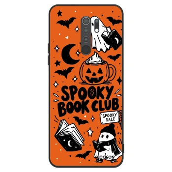 Szilikon tok erre a típusra Xiaomi Redmi 9 - Spooky book club