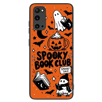 Szilikon tok erre a típusra Samsung Galaxy S20 G980F - Spooky book club