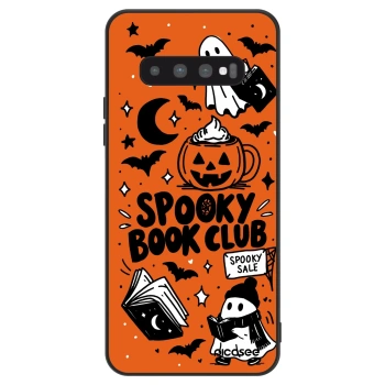 Szilikon tok erre a típusra Samsung Galaxy S10 G973 - Spooky book club