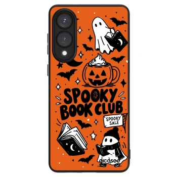 Szilikon tok erre a típusra Samsung Galaxy S25 Edge 5G - Spooky book club