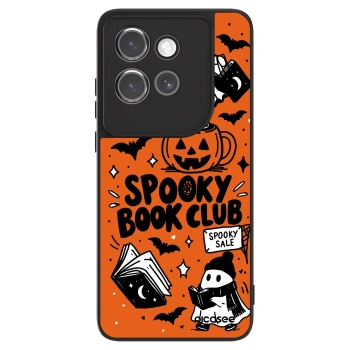 Szilikon tok erre a típusra Motorola Edge 50 Neo - Spooky book club