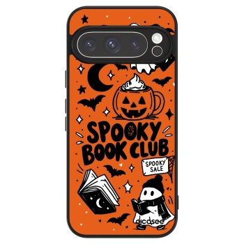 Szilikon tok erre a típusra Google Pixel 9 Pro - Spooky book club