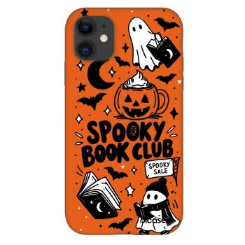 Szilikon tok erre a típusra Apple iPhone 11 - Spooky book club