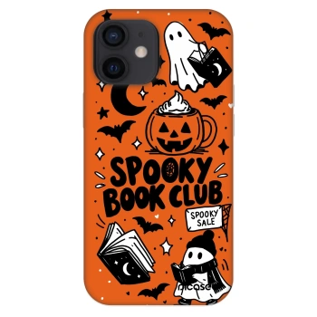 Szilikon tok erre a típusra Apple iPhone 12 mini - Spooky book club