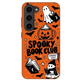 Szilikon tok erre a típusra Samsung Galaxy S23+ 5G - Spooky book club