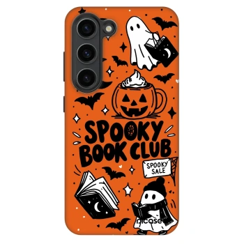 Szilikon tok erre a típusra Samsung Galaxy S23 5G - Spooky book club