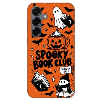 Szilikon tok erre a típusra Samsung Galaxy S25 5G - Spooky book club
