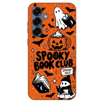 Szilikon tok erre a típusra Samsung Galaxy S25+ 5G - Spooky book club