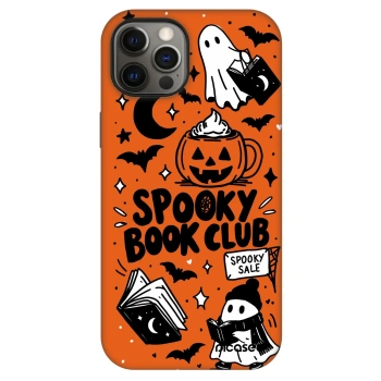 Szilikon tok erre a típusra Apple iPhone 12 Pro - Spooky book club