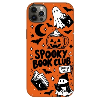 Szilikon tok erre a típusra Apple iPhone 12 Pro Max - Spooky book club