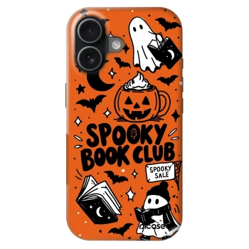 Szilikon tok erre a típusra Apple iPhone 17 - Spooky book club