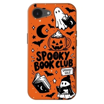 Szilikon tok erre a típusra Apple iPhone 17e - Spooky book club