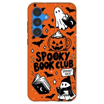 Szilikon tok erre a típusra Samsung Galaxy S25 FE 5G - Spooky book club