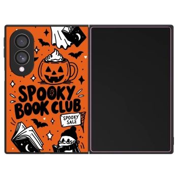 Szilikon tok erre a típusra Samsung Galaxy Z Fold8 5G - Spooky book club