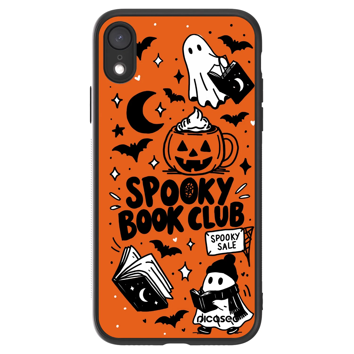 Picasee ULTIMATE CASE Apple iPhone XR - készülékre - Spooky book club