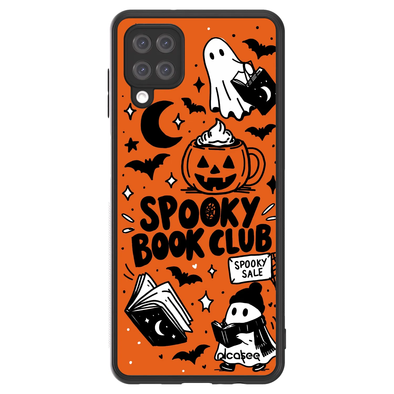 Picasee ULTIMATE CASE Samsung Galaxy A12 A125F - készülékre - Spooky book club