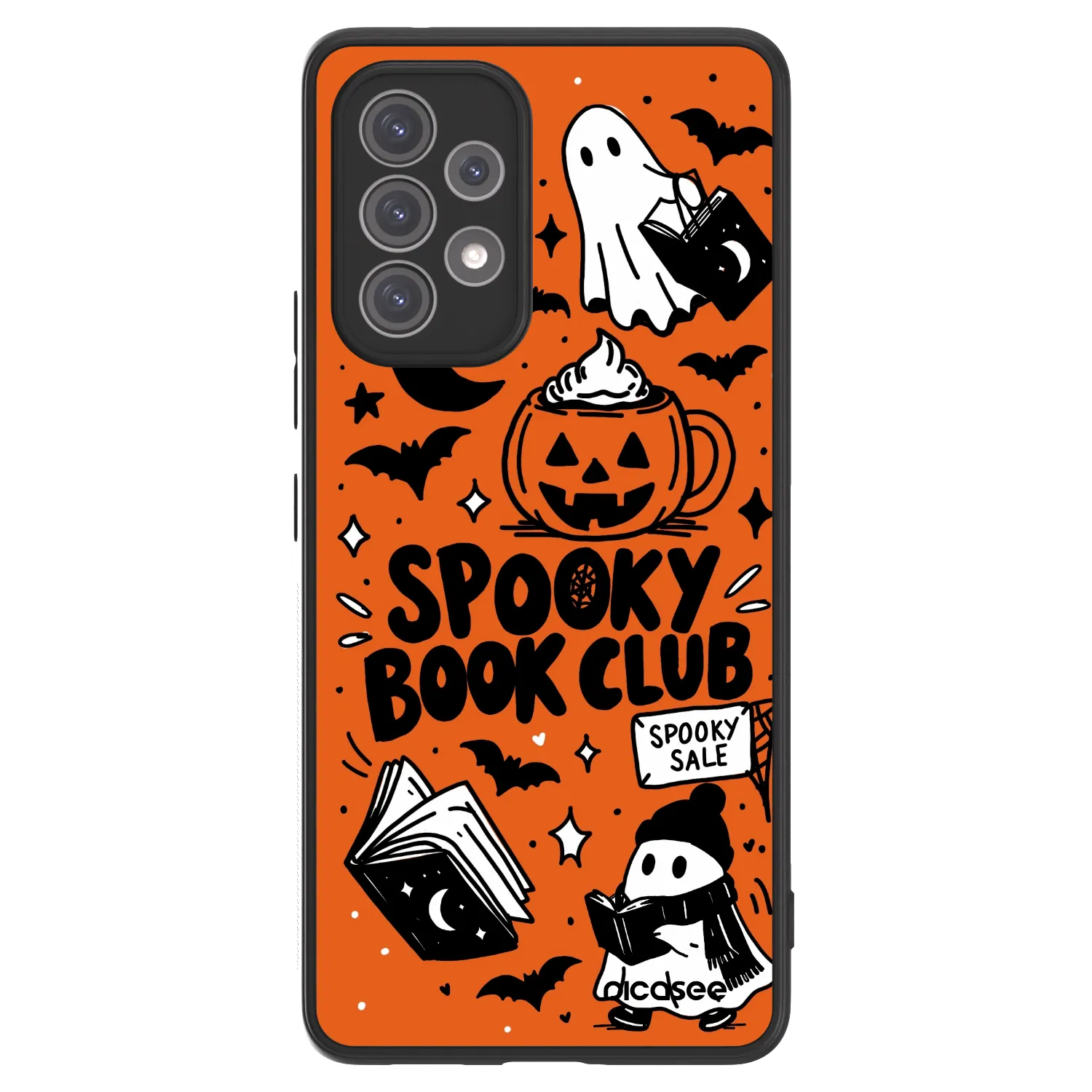 Picasee ULTIMATE CASE Samsung Galaxy A52 5G A525F - készülékre - Spooky book club