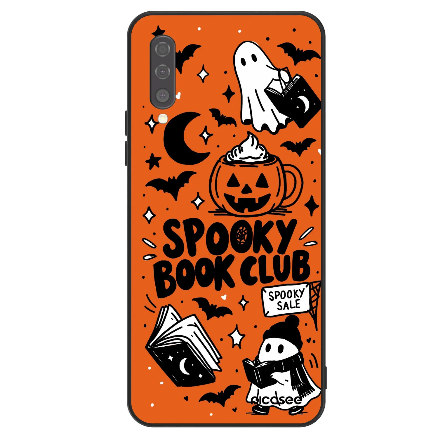 Picasee ULTIMATE CASE Samsung Galaxy A50 A505F - készülékre - Spooky book club