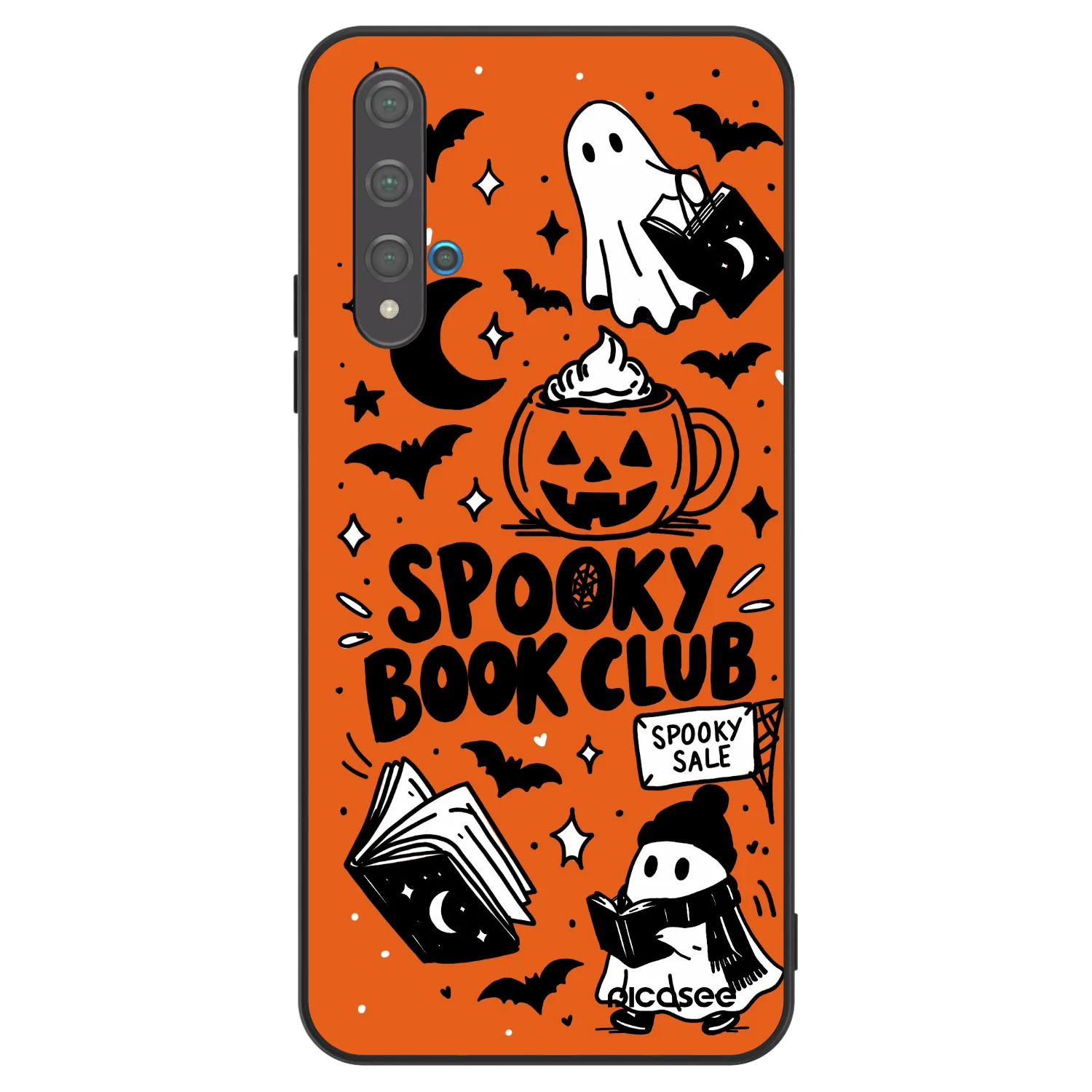 Picasee ULTIMATE CASE Huawei Nova 5T - készülékre - Spooky book club