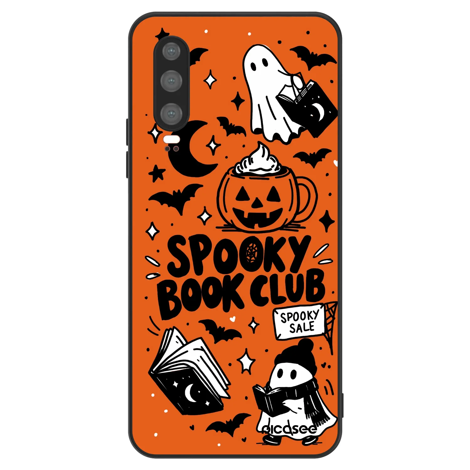 Picasee ULTIMATE CASE Huawei P30 - készülékre - Spooky book club