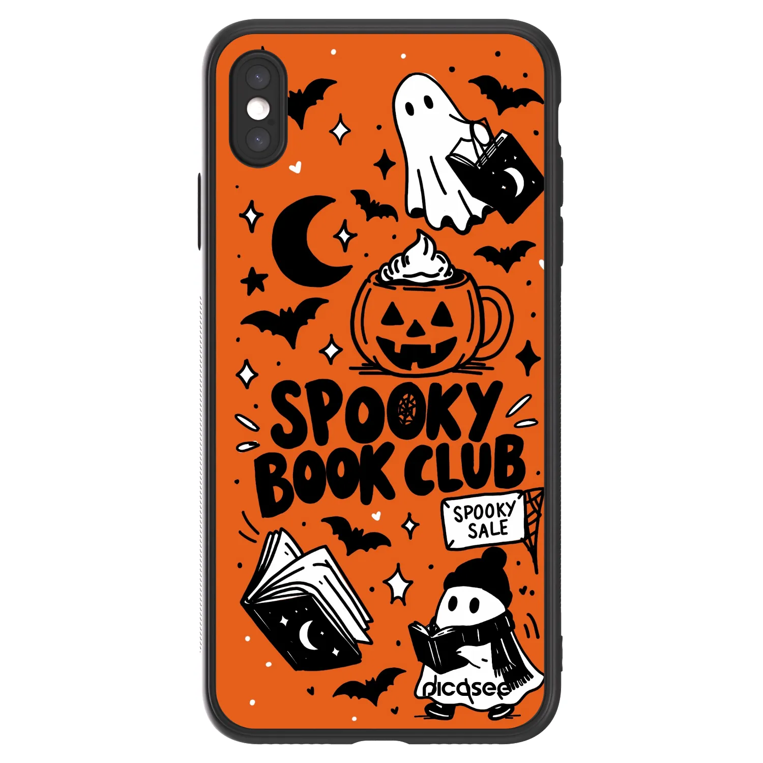 Picasee ULTIMATE CASE Apple iPhone XS Max - készülékre - Spooky book club