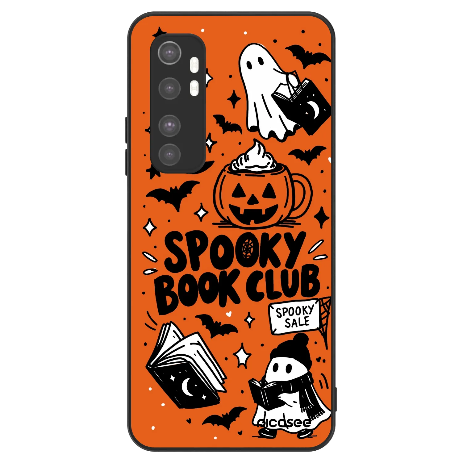 Picasee ULTIMATE CASE Xiaomi Mi Note 10 Lite - készülékre - Spooky book club