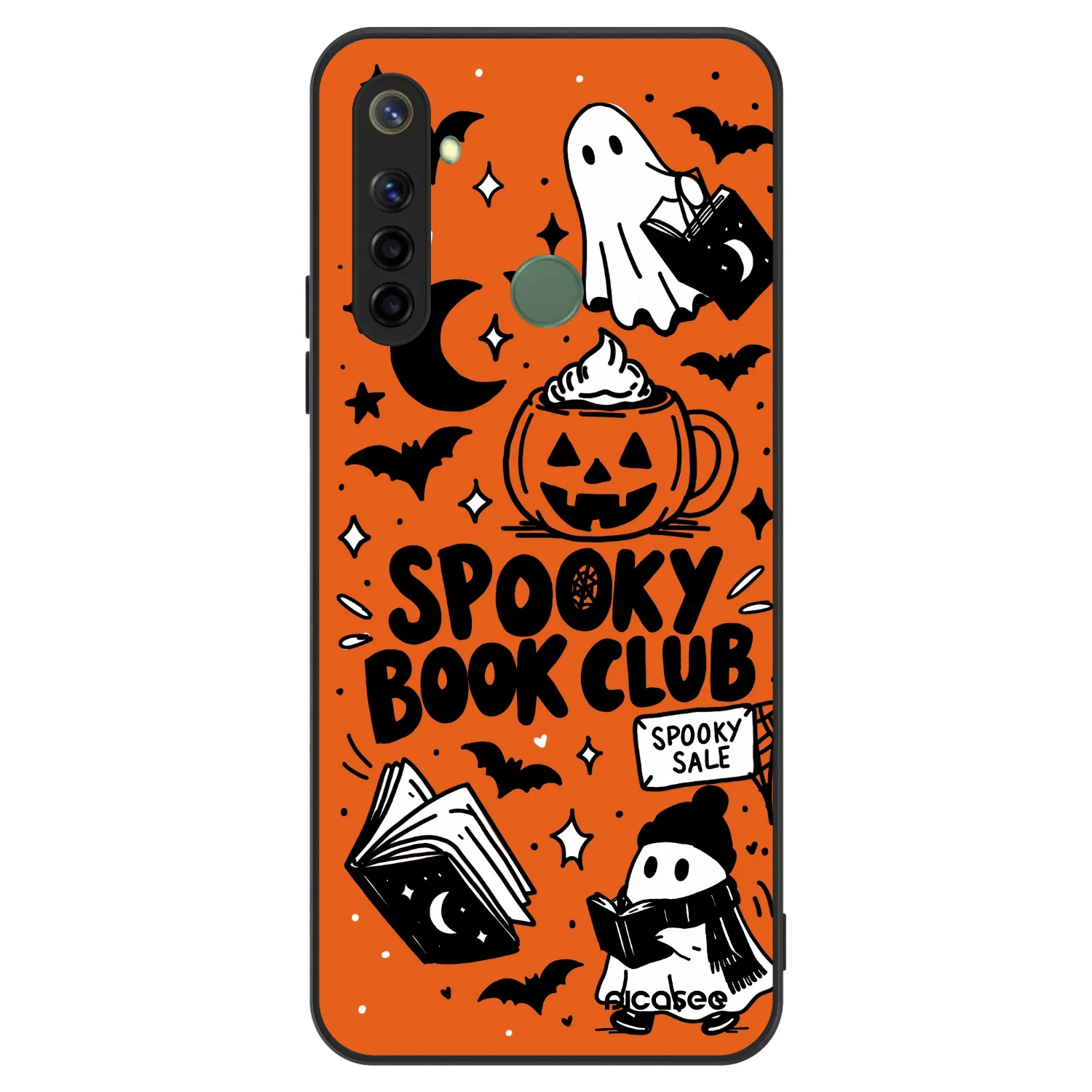 Picasee ULTIMATE CASE Realme 6i - készülékre - Spooky book club