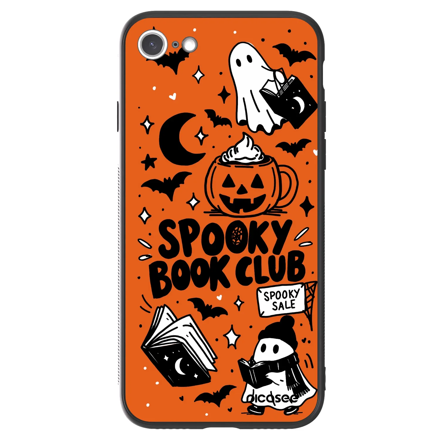 Picasee ULTIMATE CASE Apple iPhone SE 2020 - készülékre - Spooky book club