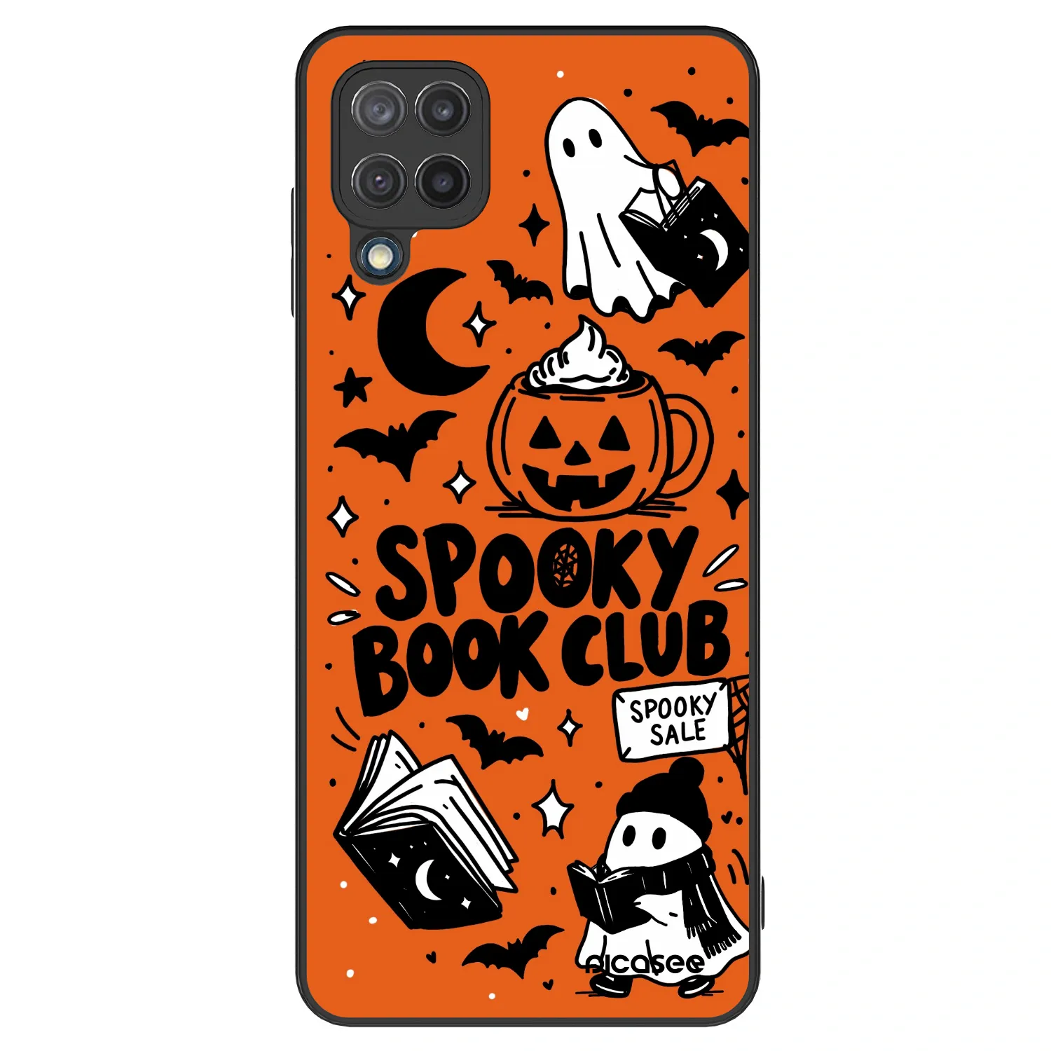 Picasee ULTIMATE CASE Samsung Galaxy M12 M127F - készülékre - Spooky book club
