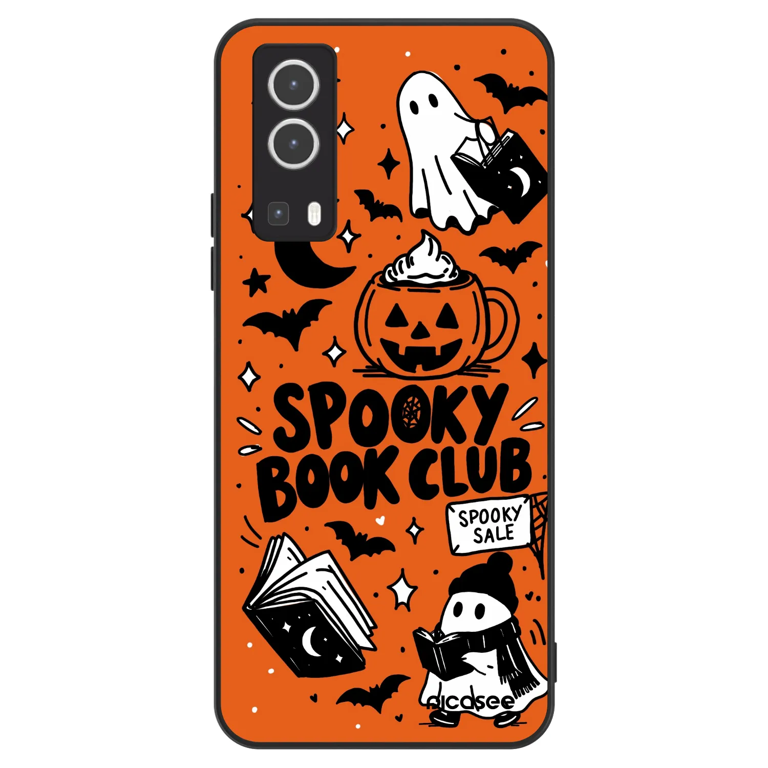 Picasee ULTIMATE CASE Vivo Y72 5G - készülékre - Spooky book club
