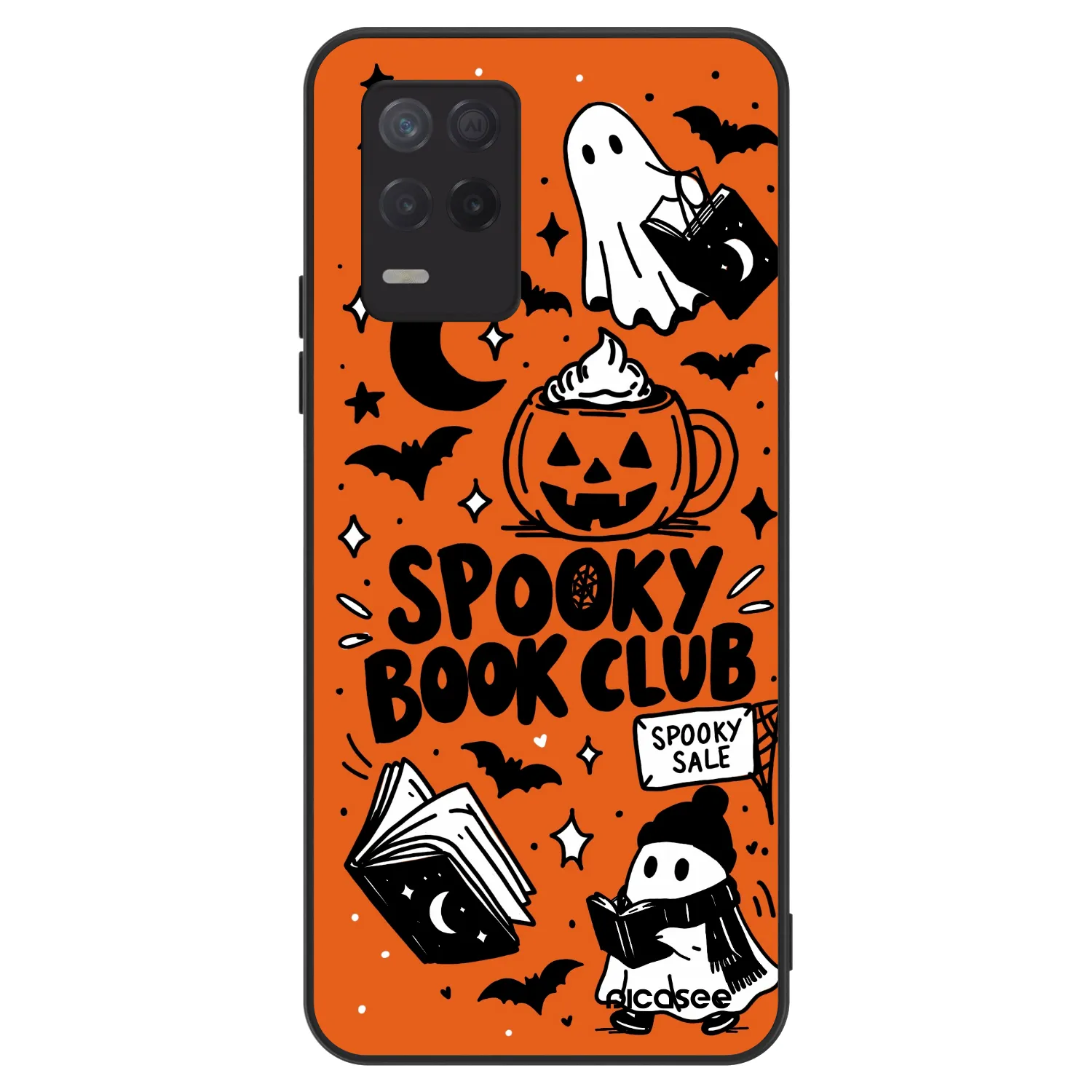 Picasee ULTIMATE CASE Realme 8 5G - készülékre - Spooky book club