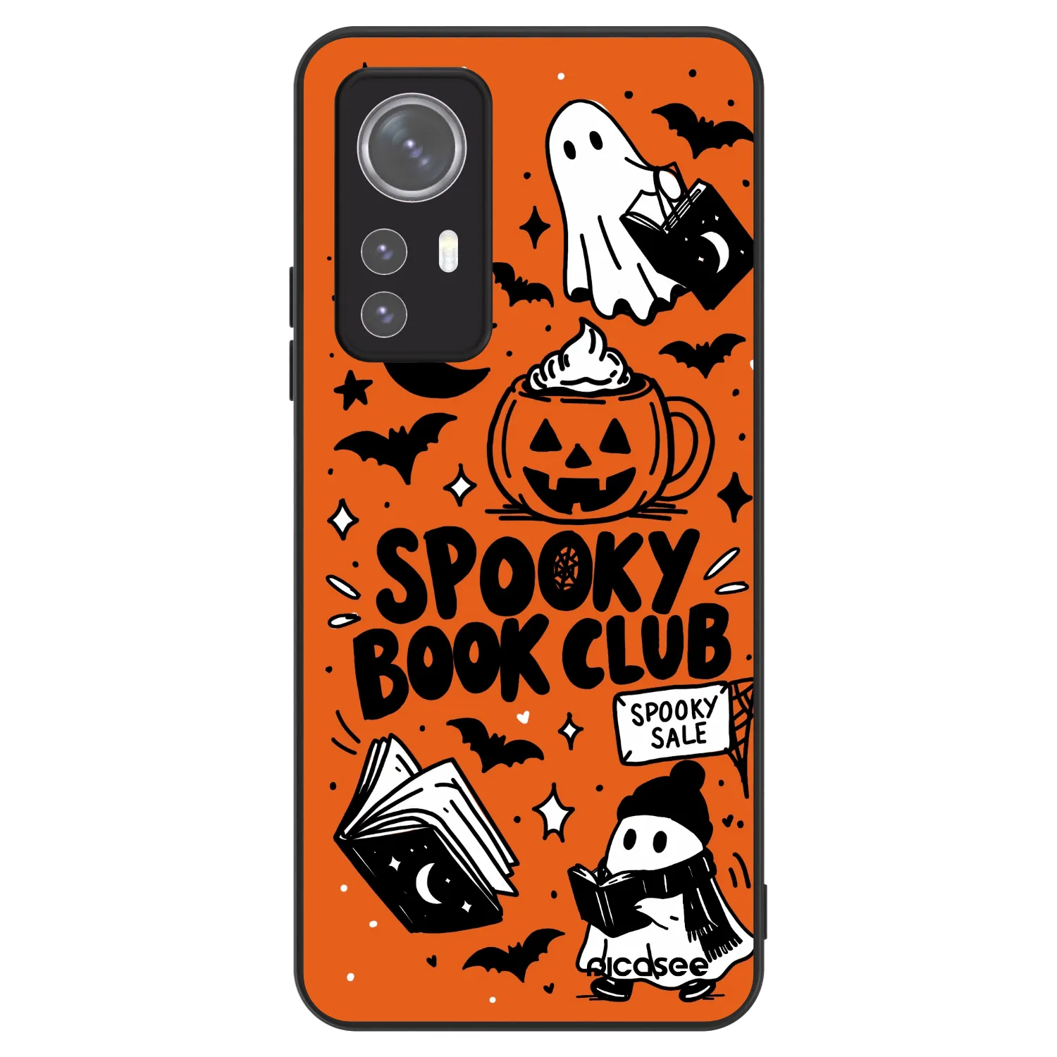 Picasee ULTIMATE CASE Xiaomi 12 - készülékre - Spooky book club