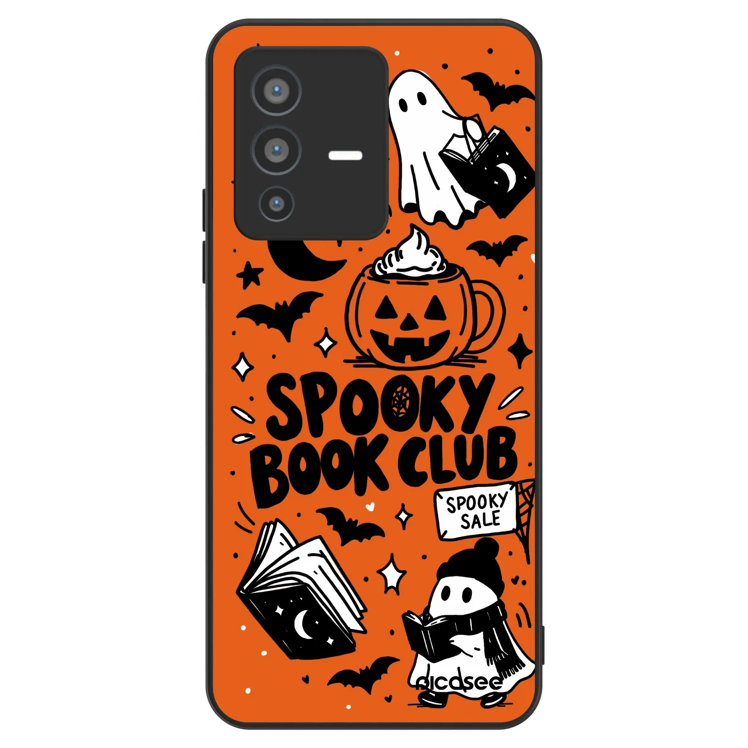 Picasee ULTIMATE CASE Vivo V23 5G - készülékre - Spooky book club
