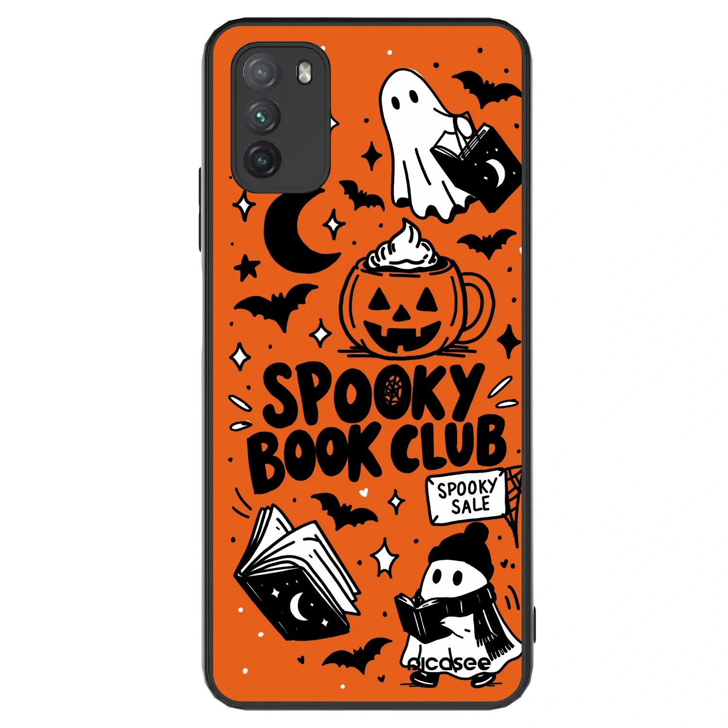 Picasee ULTIMATE CASE Xiaomi Poco M3 - készülékre - Spooky book club
