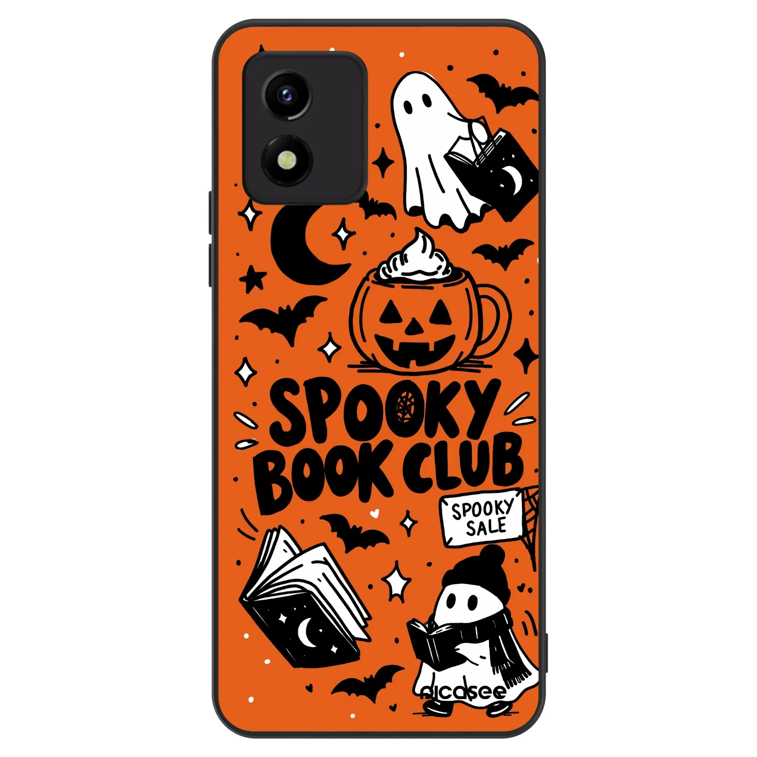 Picasee ULTIMATE CASE Vivo Y01 - készülékre - Spooky book club