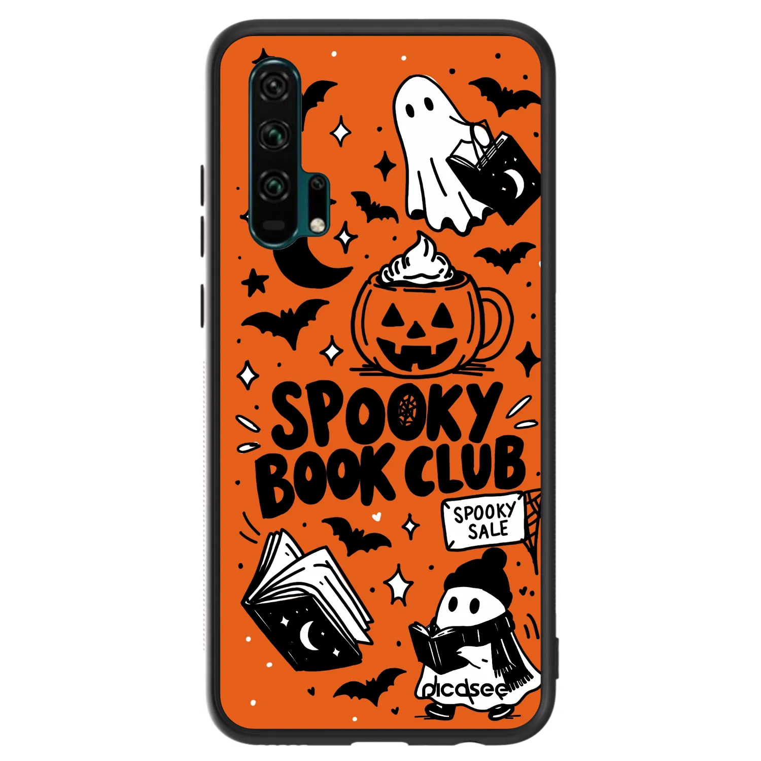 Picasee ULTIMATE CASE Honor 20 Pro - készülékre - Spooky book club