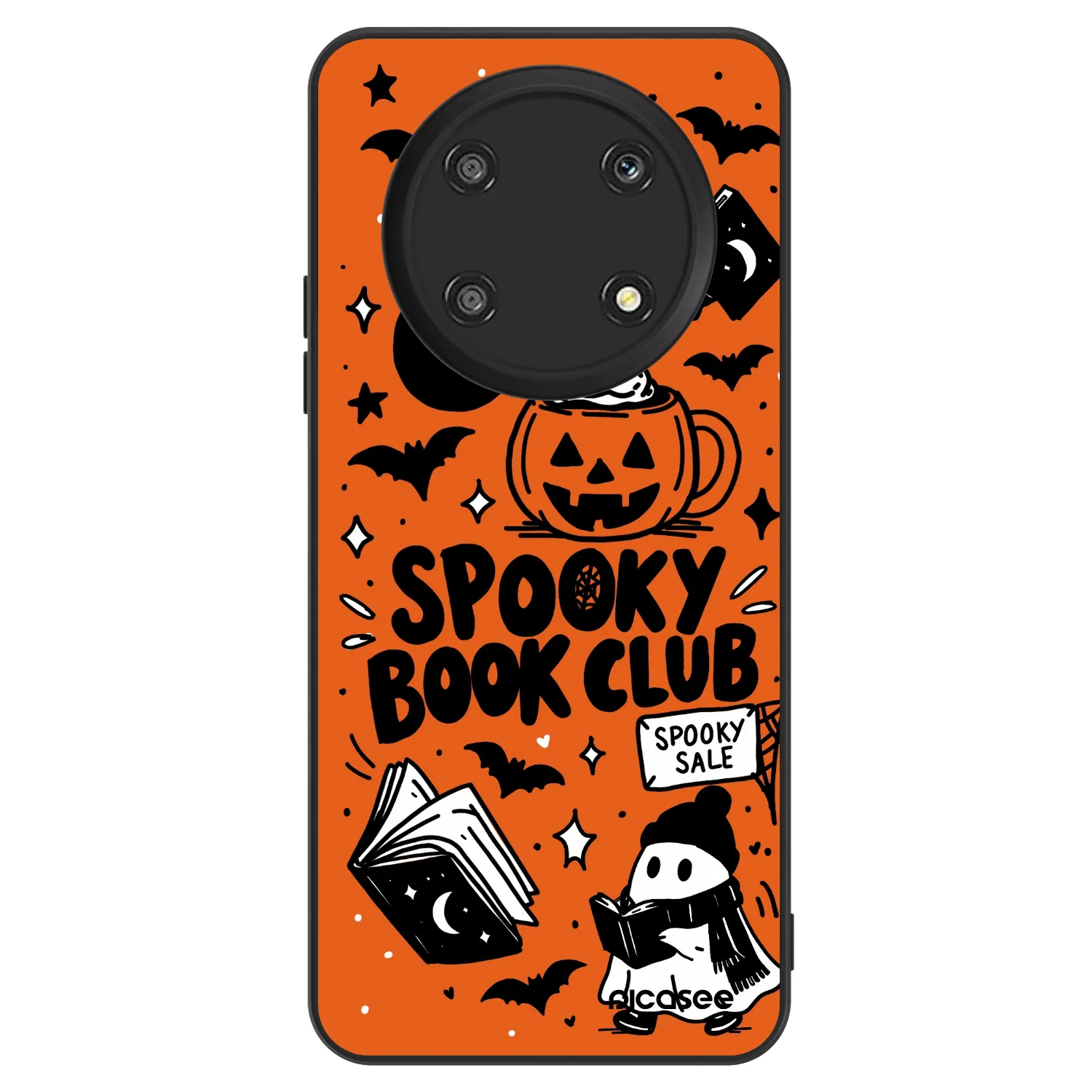 Picasee ULTIMATE CASE Honor Magic4 Lite 5G - készülékre - Spooky book club