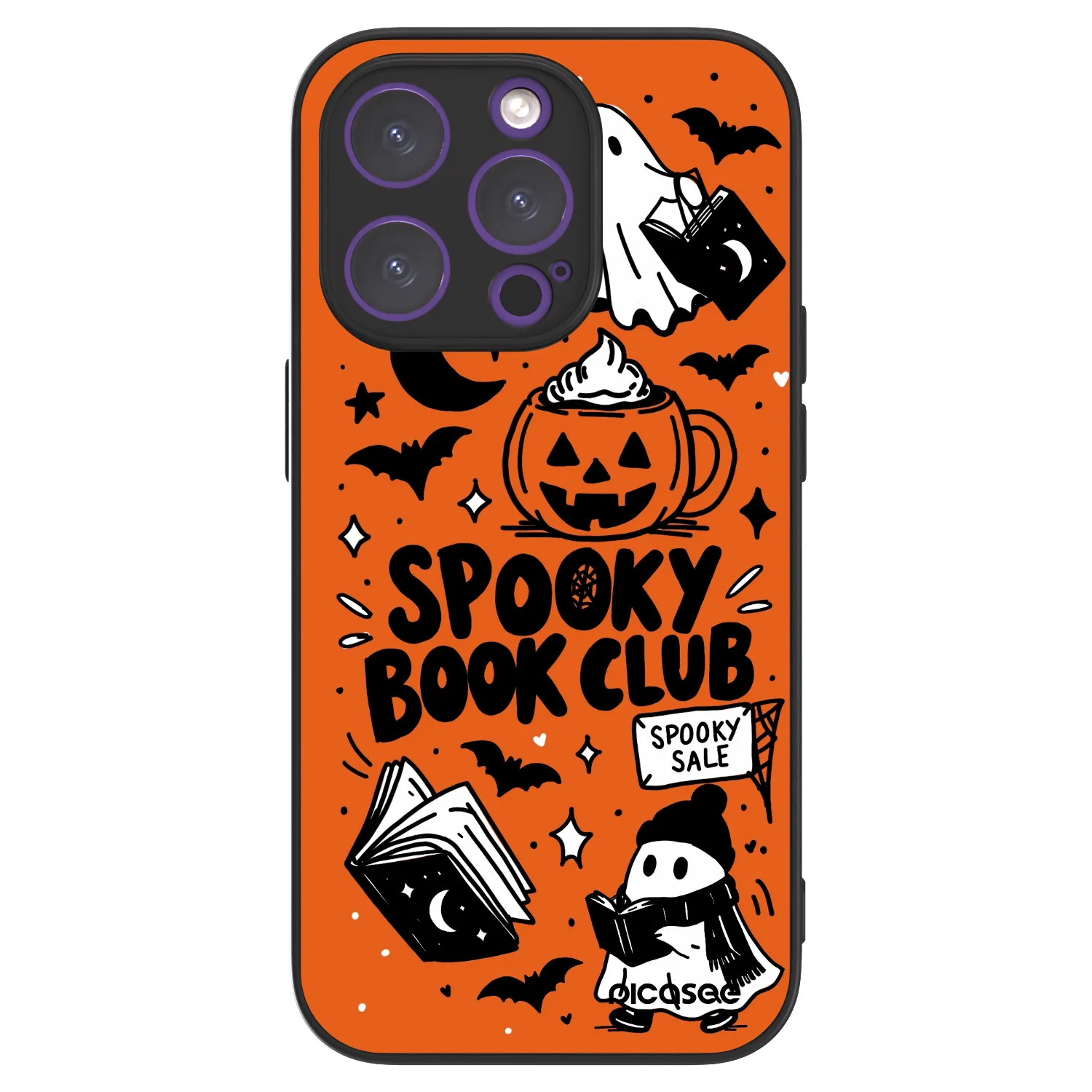 Picasee ULTIMATE CASE Apple iPhone 14 Pro - készülékre - Spooky book club