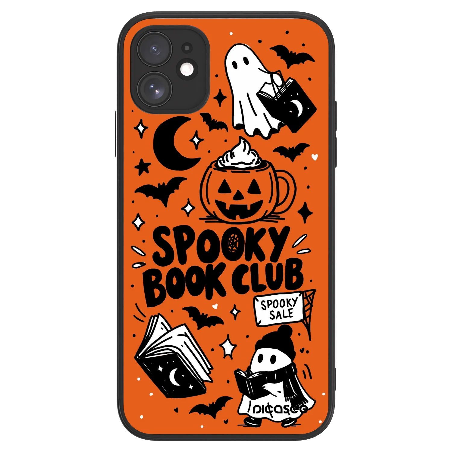 Picasee ULTIMATE CASE MagSafe Apple iPhone 11 - készülékre - Spooky book club
