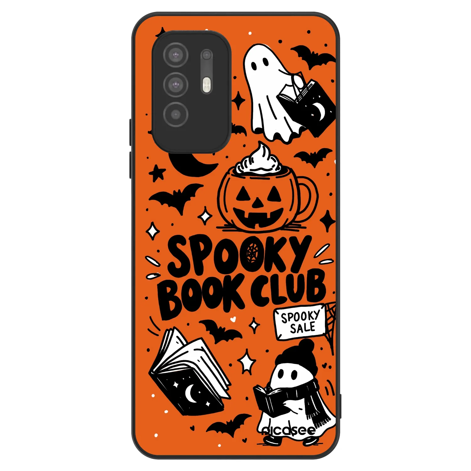 Picasee ULTIMATE CASE OPPO A94 5G - készülékre - Spooky book club