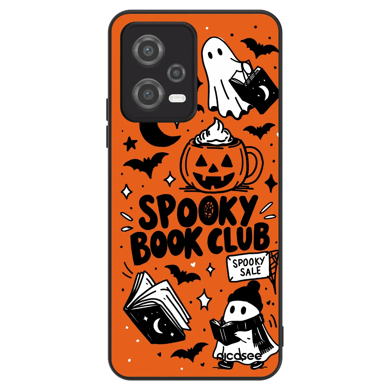 Picasee ULTIMATE CASE Xiaomi Poco X5 - készülékre - Spooky book club